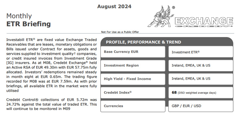 2024-M08 Investabill® Briefing Trade Credebt